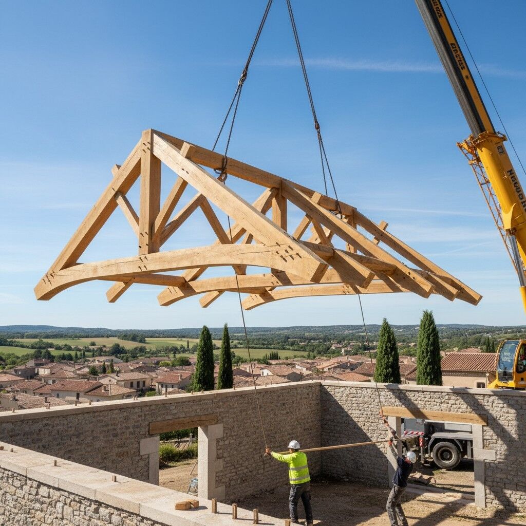 Projet de Charpentier - Photo 1